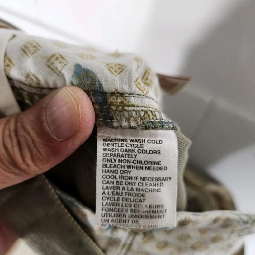Tommy Bahama Cotton Tencel Blend Khaki Shorts‎ Men's Size 36